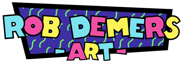 Rob Demers Art Logo