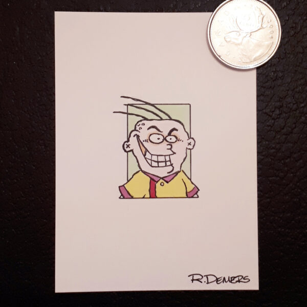 Rob Demers Art - Sketch Card Portfolio - Edd Ed & Eddy