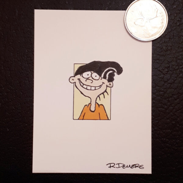 Rob Demers Art - Sketch Card Portfolio - Edd Ed & Eddy