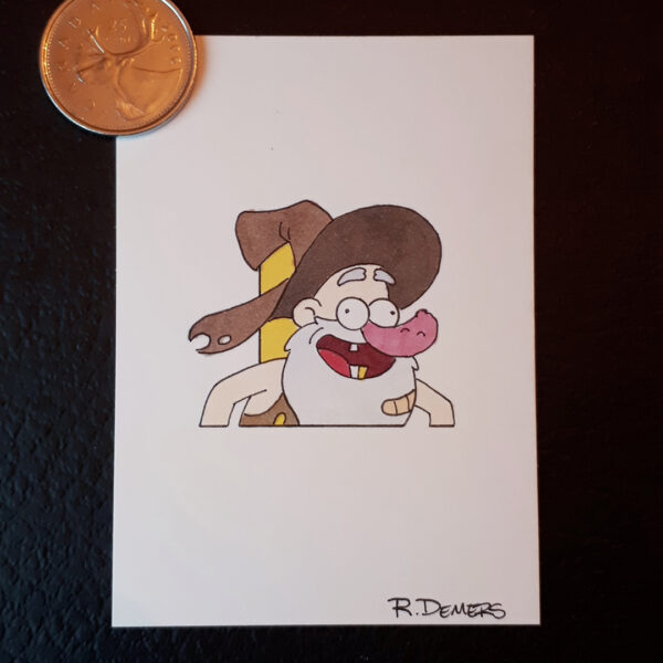 Rob Demers Art - Sketch Card Portfolio - Gravity Falls