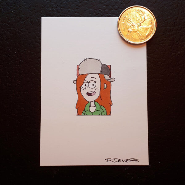 Rob Demers Art - Sketch Card Portfolio - Gravity Falls