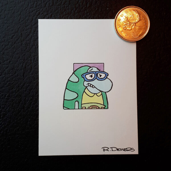 Rob Demers Art - Sketch Card Portfolio - Rocko's Modern Life Filburt