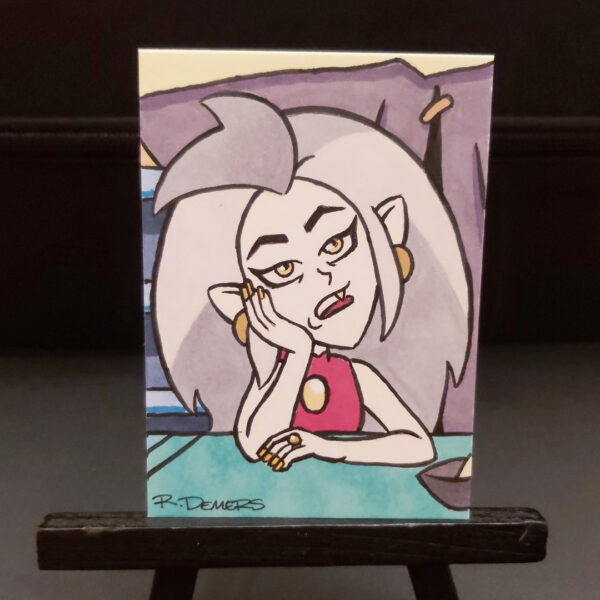 Rob Demers Art - Sketch Card Portfolio - Eda The Owl House
