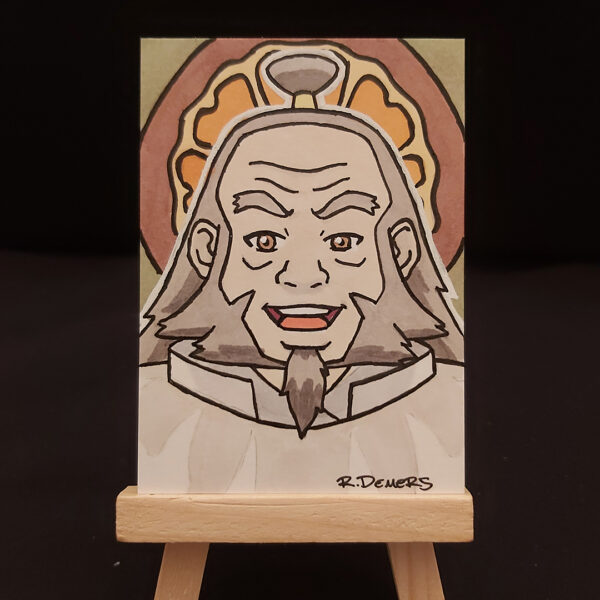 Rob Demers Art - Sketch Card Portfolio - Uncle Iroh