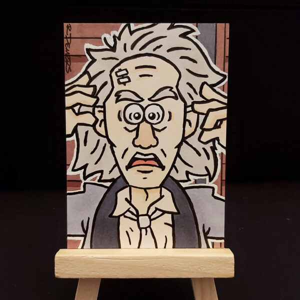 Rob Demers Art - Sketch Card Portfolio - Back To The Future