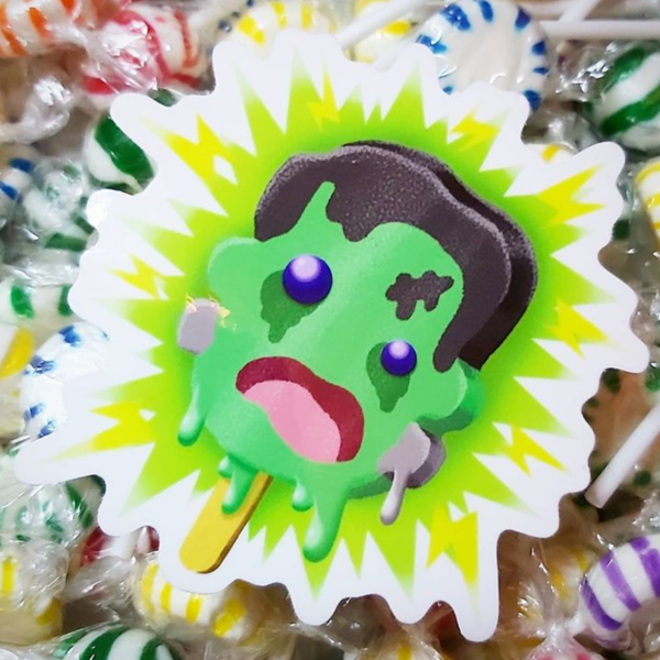 Rob Demers Art - Melty Monster Pops Frankenstein Monster
