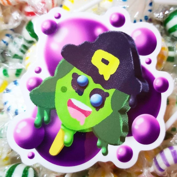 Rob Demers Art - Melty Monster Pops Witch