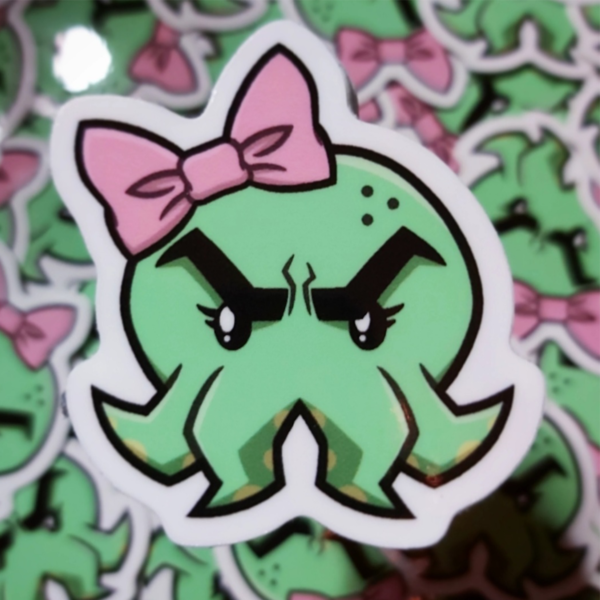 Rob Demers Art - Cute-thulu Sticker