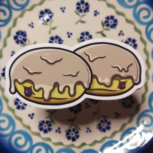 Rob Demers Art - Polish Paczki Doughnuts Sticker