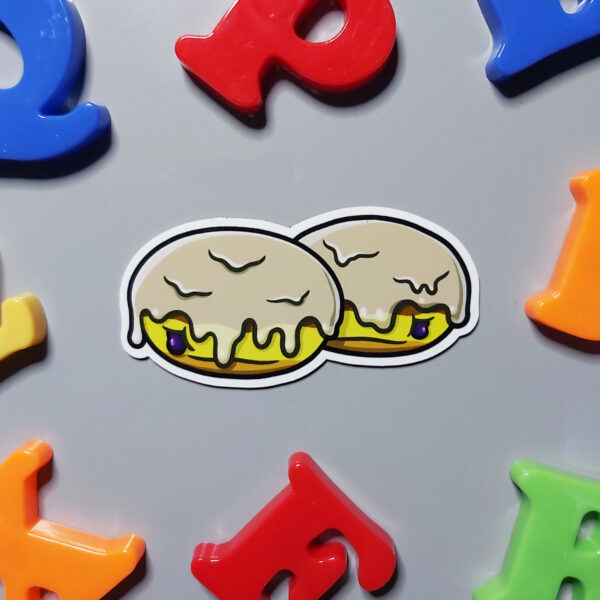 Rob Demers Art - Polish Paczki Doughnuts Magnet