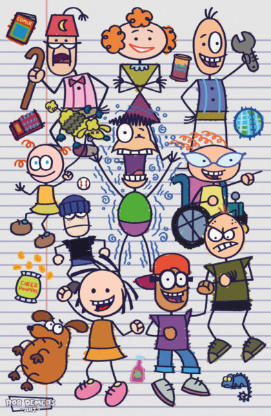 Rob Demers Art - Digital Art Portfolio - Stickin' Around