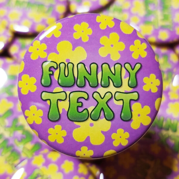 Rob Demers Art - Funny Text Buttons
