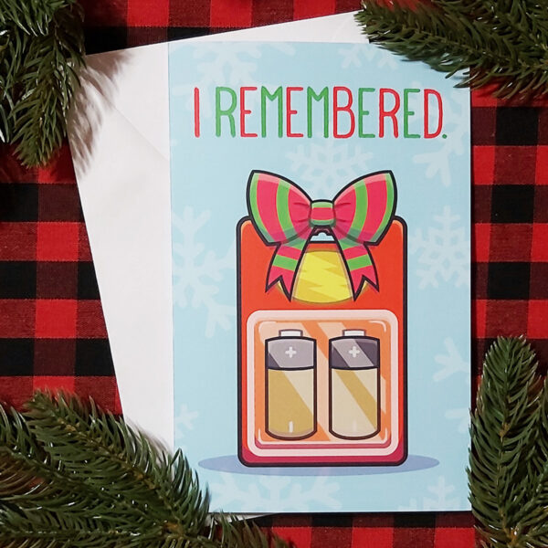 Rob Demers Art - I Remembered Greeting Card
