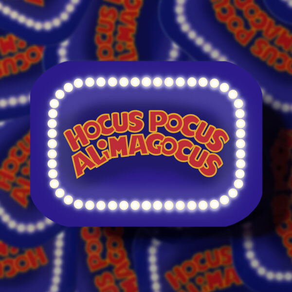 Rob Demers Art - Hocus Pocus Alimagocus Stickers