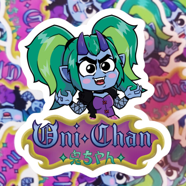 Rob Demers Art - Choking Hazard's Oni-Chan Stickers