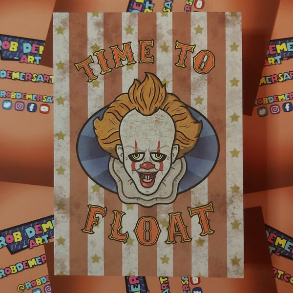 Rob Demers Art - Modern Pennywise Art Prints