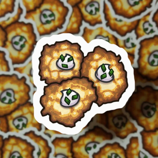 Rob Demers Art - Polish Potato Pancakes Stickers