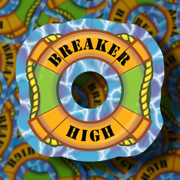 Rob Demers Art - Breaker High Life Preserver Stickers