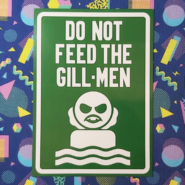 Rob Demers Art - Do Not Feed the Gill-Men Art Prints