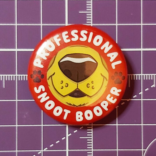 Rob Demers Art - Professional Snoot Booper Dog Version Buttons