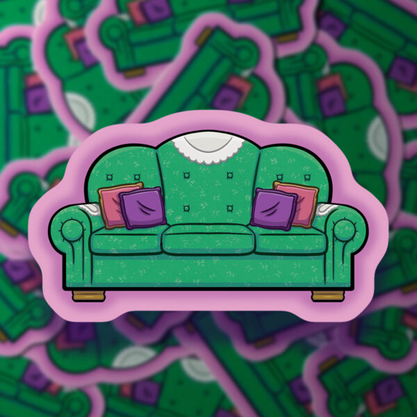 Rob Demers Art - Big Comfy Couch Stickers