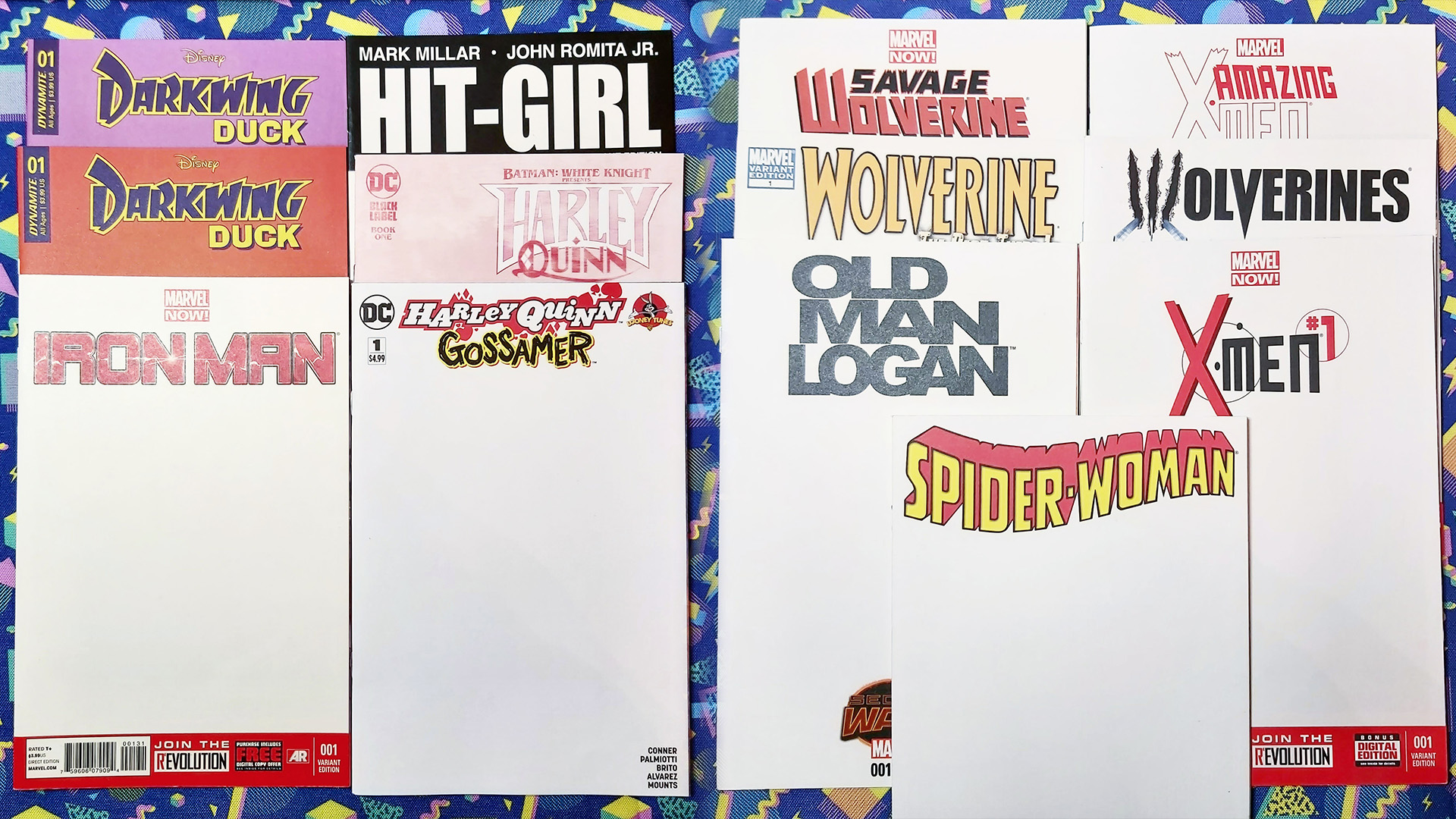 Rob Demers Art - Slider - Blank Comic Book Cover Commission