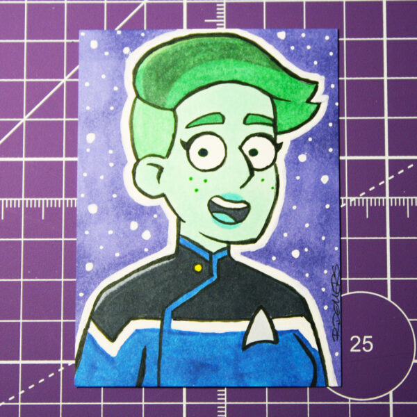 D'Vana Tendi Sketch Card