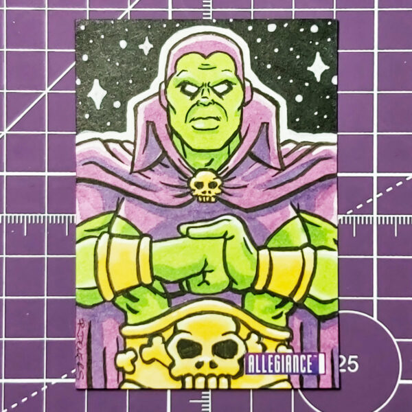 Drax the Destroyer sketch card