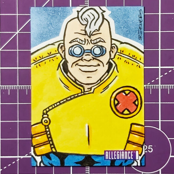 Strong Guy sketch card