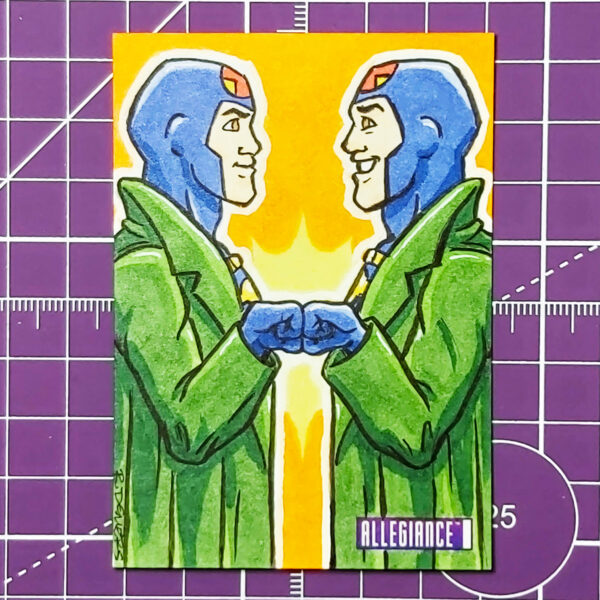 Multiple Man sketch card