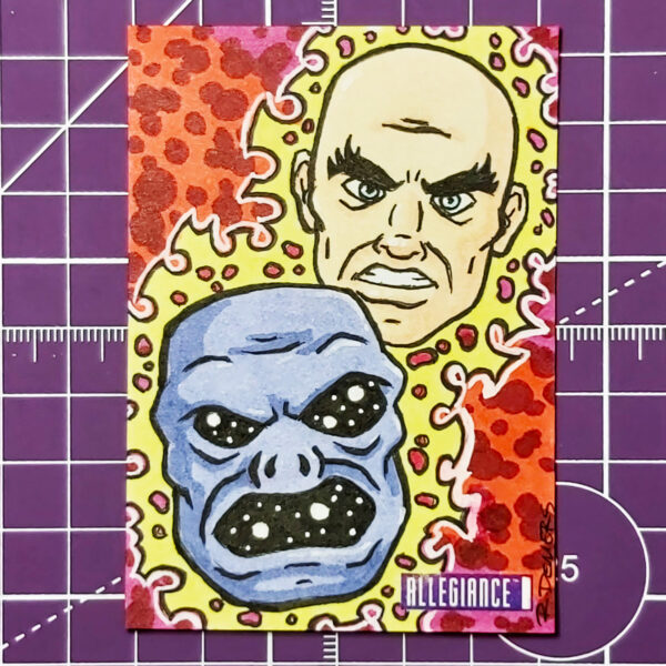 Lord Chaos and Master Order sketch card