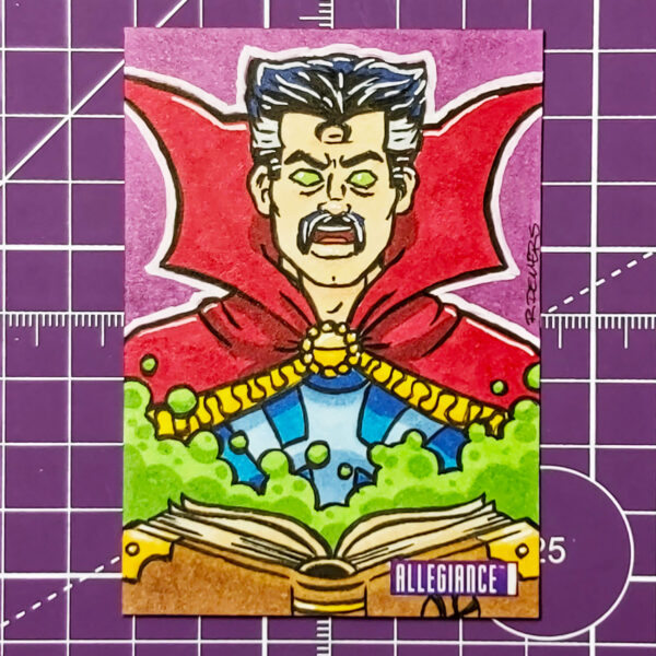Doctor Strange sketch card