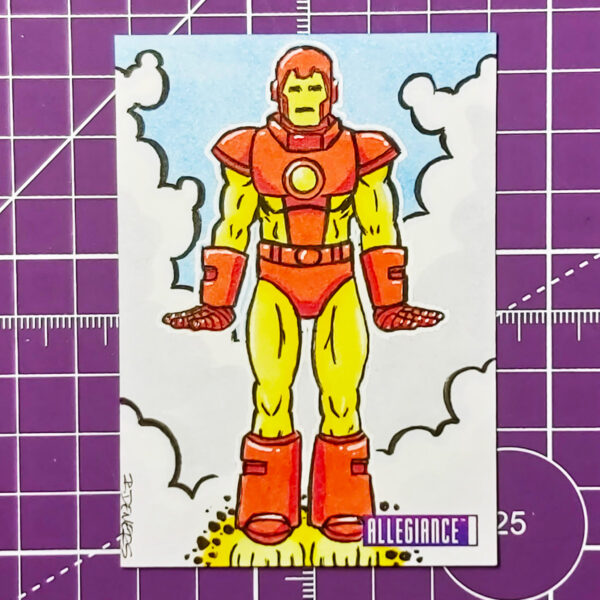 Iron Man sketch card