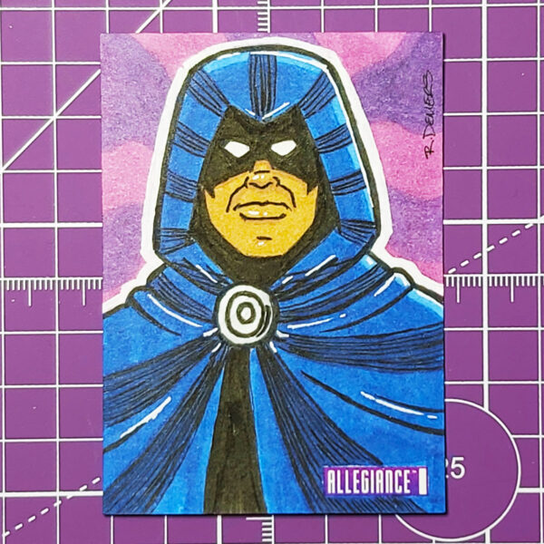 Cloak sketch card