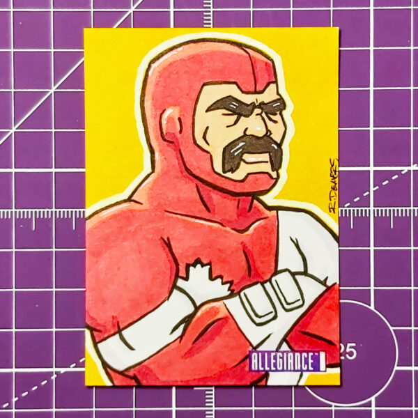 Puck sketch card