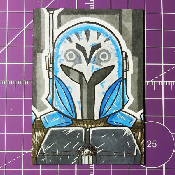 Bo-Katan Kryze sketch card