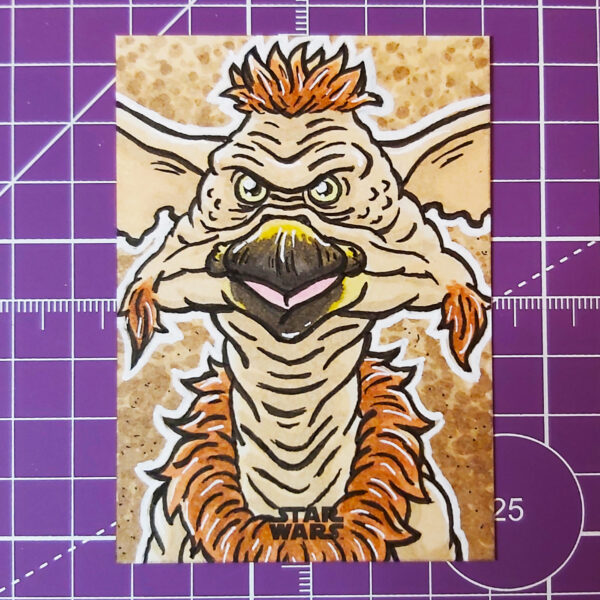 Salacious Crumb sketch card