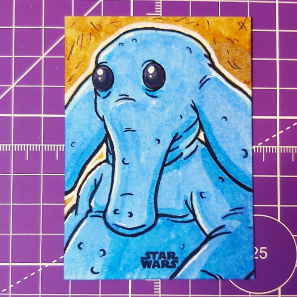 Max Rebo sketch card