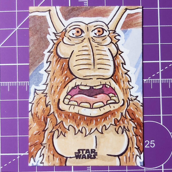 Joh Yowza sketch card