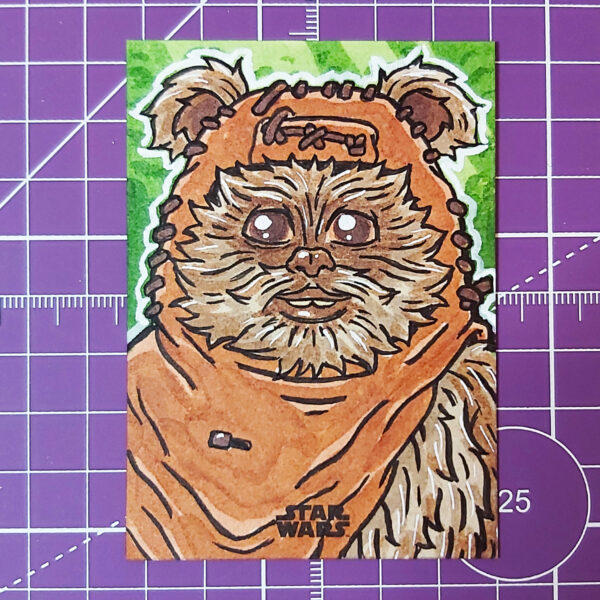 Wicket sketch card