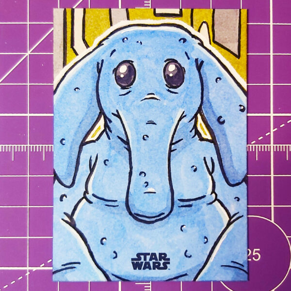 Max Rebo sketch card