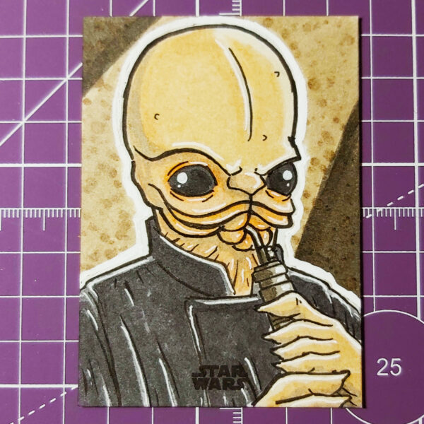 Bith Musician sketch card