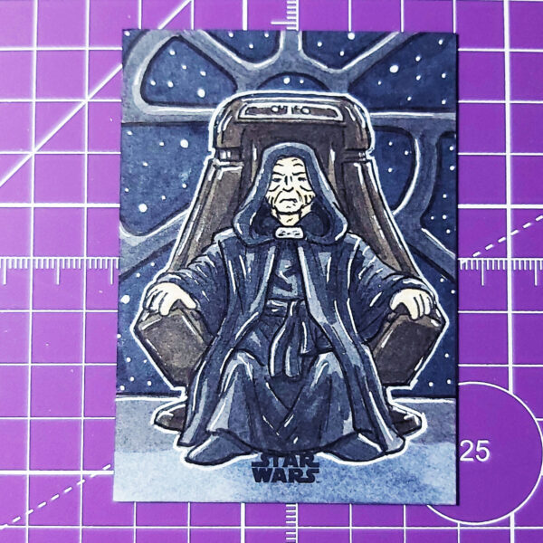 Darth Sidious sketch card