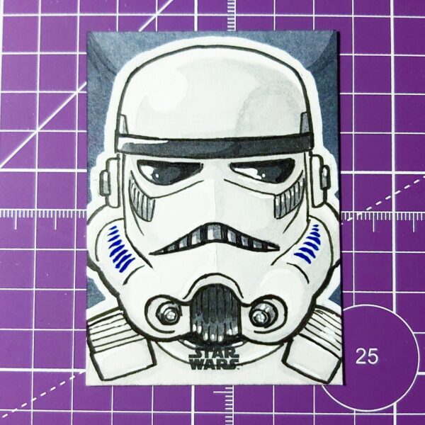 Stormtrooper sketch card