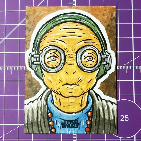 Maz Kanata sketch card