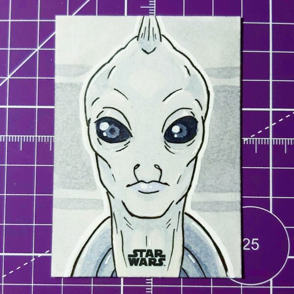 Lama Su sketch card