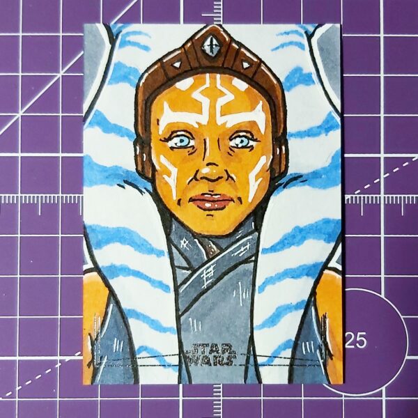 Ahsoka Tano sketch card