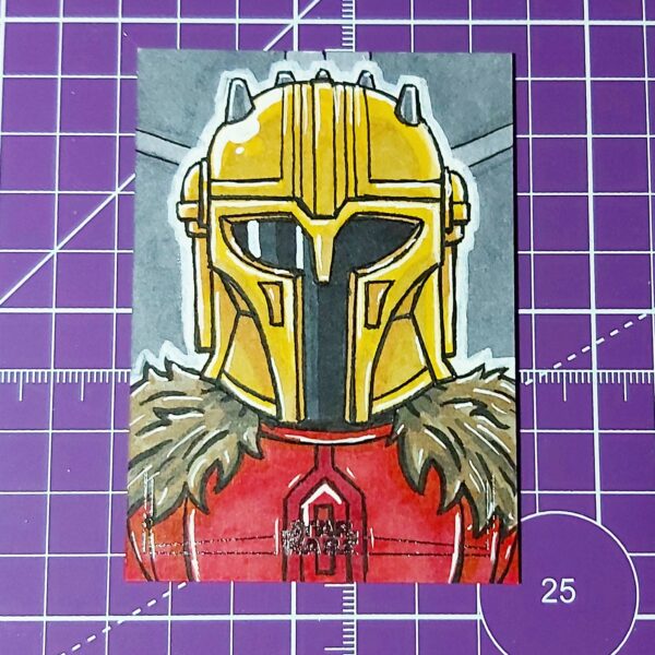 The Armorer sketch card