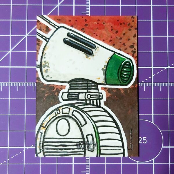 D-0 sketch card