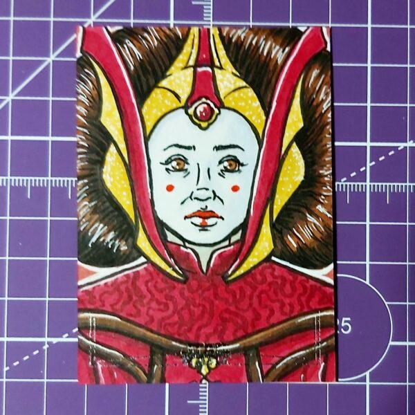 Padmé Amidala sketch card